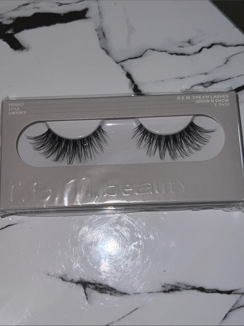 Set of 2 R.E.M. Dream Lashes — Grow N Show False Eyelashes (Black)